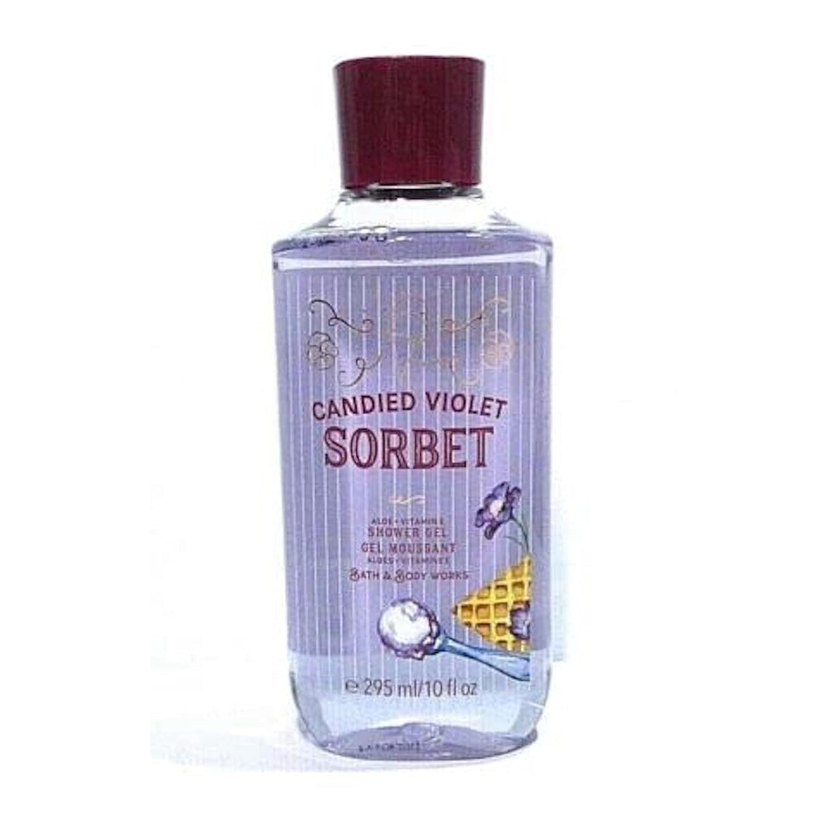 Bath & Body Candied Violet Sorbet Shower Gel (295 ml) Beautiful