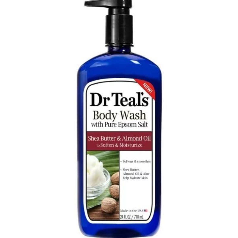 Dr Teal's Shea Butter & Almond Oil to Soften & Moisturize Body Wash (710ml) Dr Teal's
