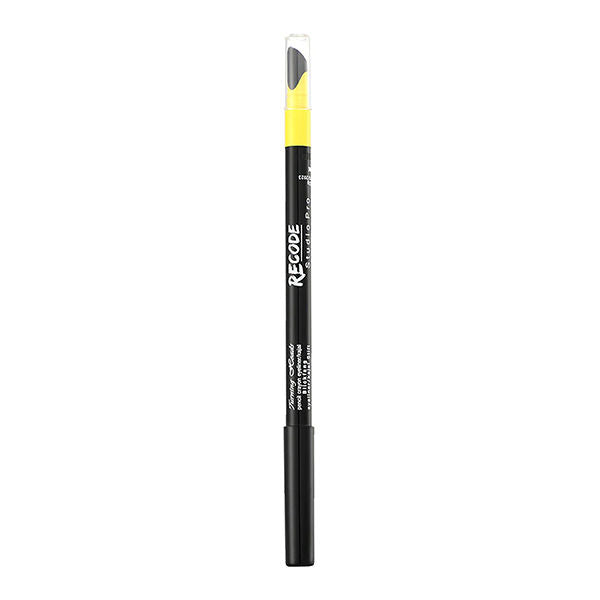 Recode Turning Heads Crayon Gel Eyeliner Cum Kajal Pencil - Black (1.2 g) Recode