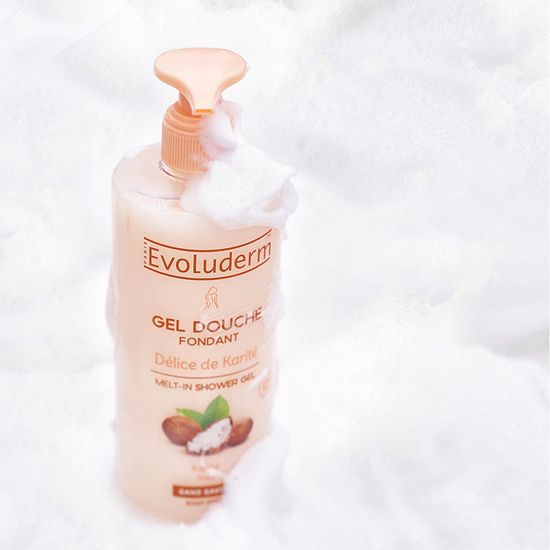 Evoluderm - Fonding shower gel Délice de Karité  (500 ml) Beautiful