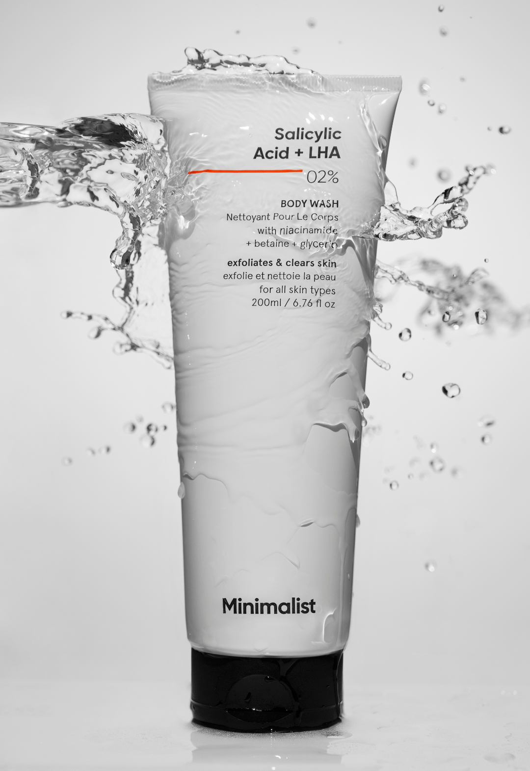 Minimalist Salicylic Acid + LHA 02% Body Wash (200ml) Minimalist
