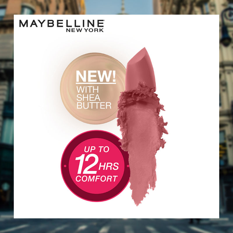 Maybelline New York Color Sensational Creamy Matte Lipstick  (3.9g) Maybelline New York
