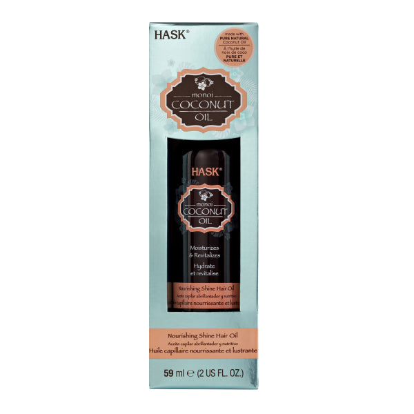HASK Coconut Oil Nourishing Shine Hair Oil (59ml) Hask