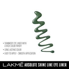 Lakme Absolute Shine Line Eye Liner  (4.5ml) Lakmé