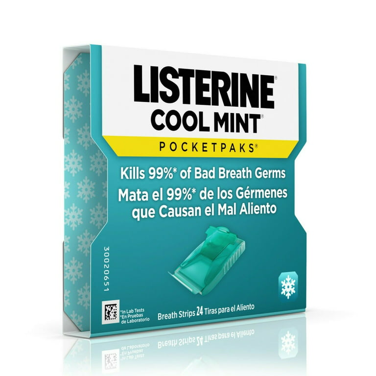 Listerine PocketPaks Cool Mint (24 breath strips) Beautiful