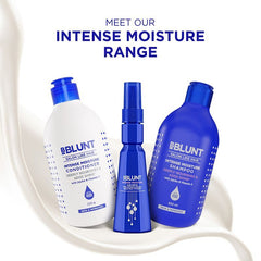 BBlunt Intense Moisture Conditioner With Vitamin E & Jojoba For Dry & Frizzy Hair (250g) BBlunt