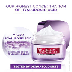 Loreal Paris Revitalift Hyaluronic Acid - Plumping Day Cream (15 ml) Beautiful
