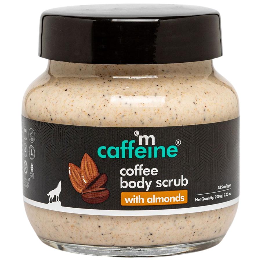 Mcaffeine Coffee Body Scrub - With Almonds (200 g) Beautiful