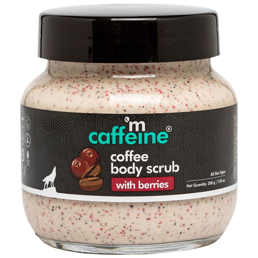 Mcaffeine Coffee Body Scrub - With Berries (200 g) Beautiful