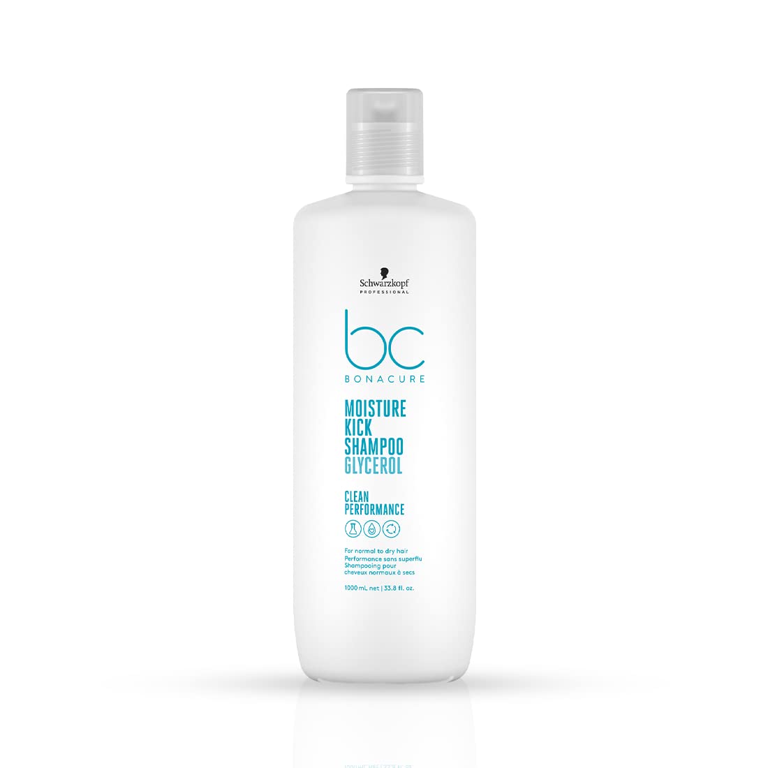 Schwarzkopf BC Moisture Kick Shampoo (1000 ml) Beautiful