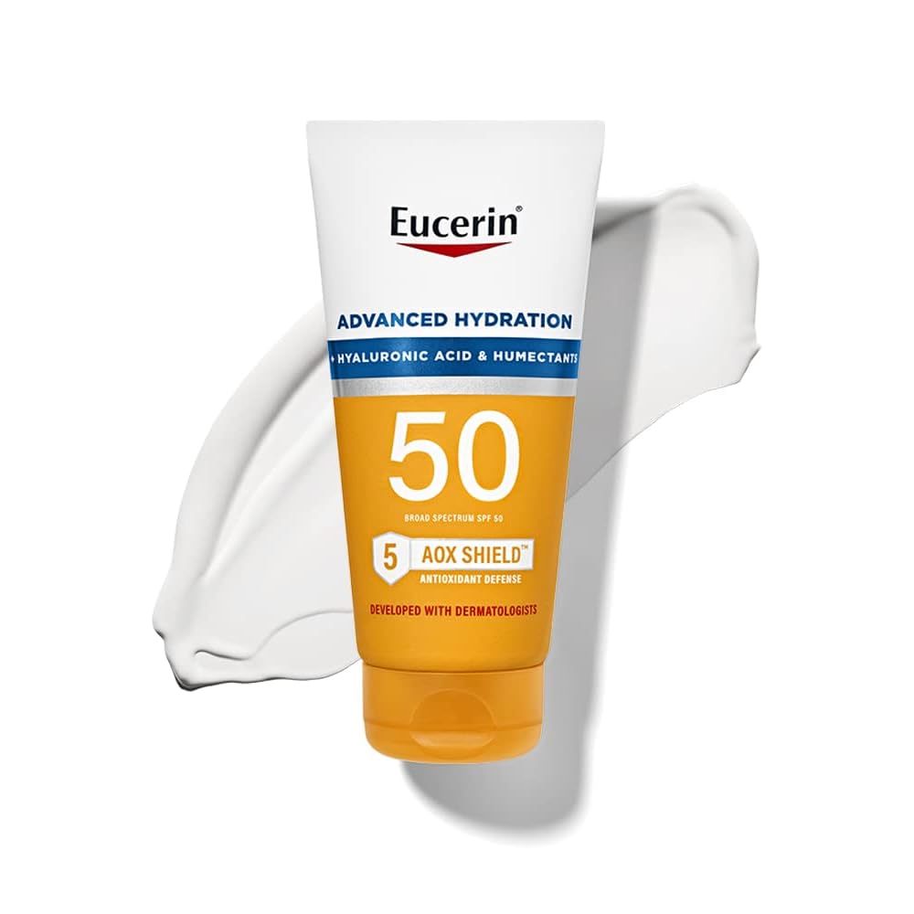 Eucerin Sun Advanced Hydration SPF 50 Sunscreen Lotion (150 ml) Beautiful