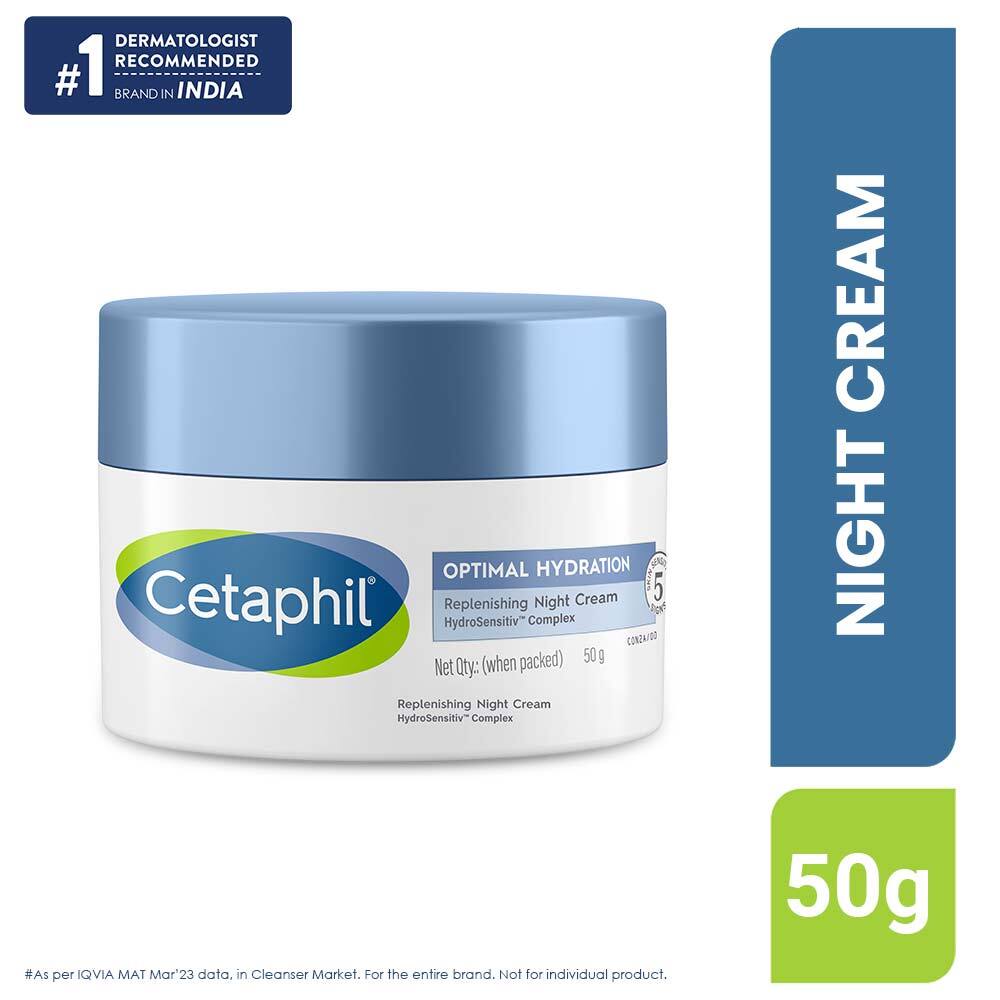 Cetaphil Optimal Hydration Night Cream (50 g) Beautiful