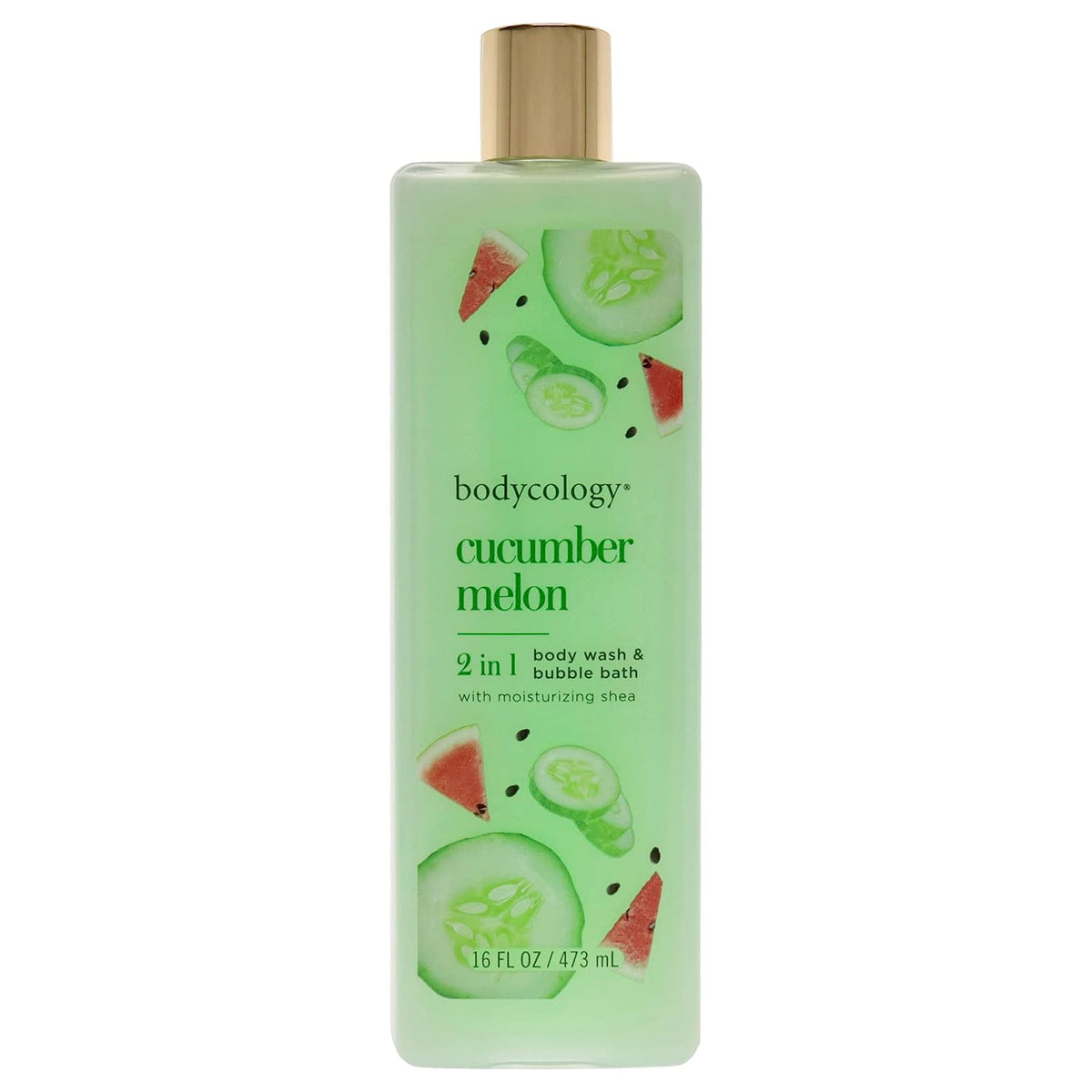 Bodycology Cucumber Melon Body Wash (473 ml) Beautiful