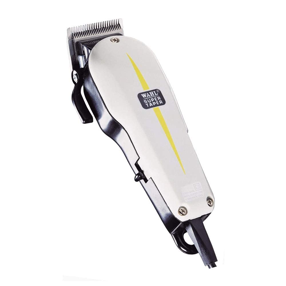 Wahl Super Taper New Corded Clipper Trimmer - White 08466-424 Wahl