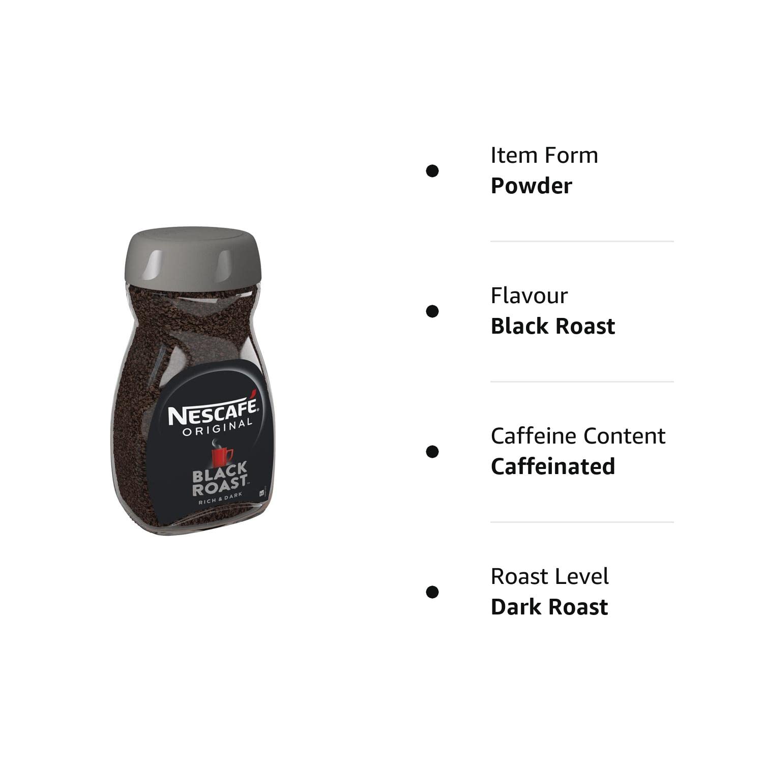 Nescafé Black Roast Intense Taste  (200 g) Beautiful