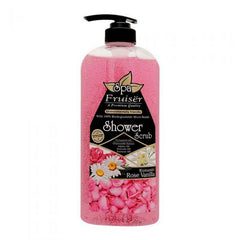 Fruiser Romantic Rose Vanilla Shower Scrub (730 ml) Beautiful