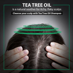 De Fabulous Tea Tree Oil Shampoo + Conditioner + Hair Masque (250ml+250ml+250ml) De Fabulous