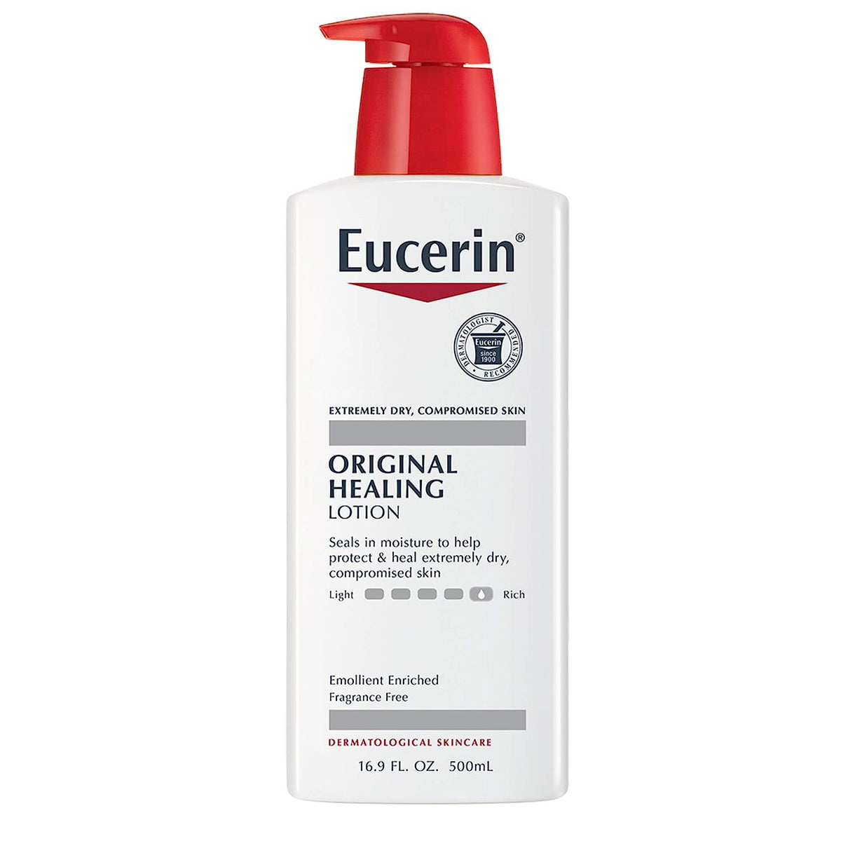 Eucerin Original Healing Rich Body Lotion (500 ml) Eucerin