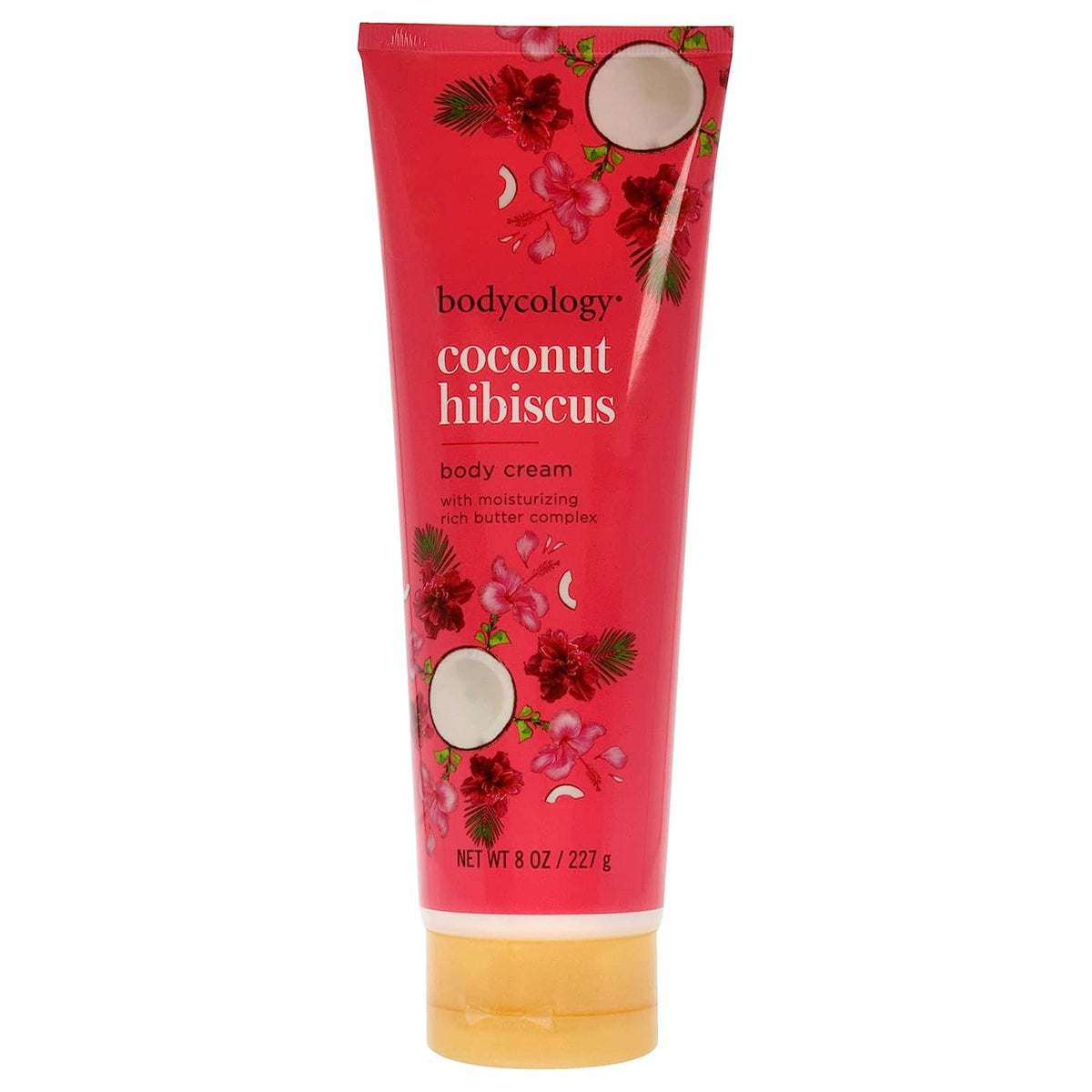Bodycology Coconut Hibiscus Moisturizing Body Cream (227 g) Beautiful