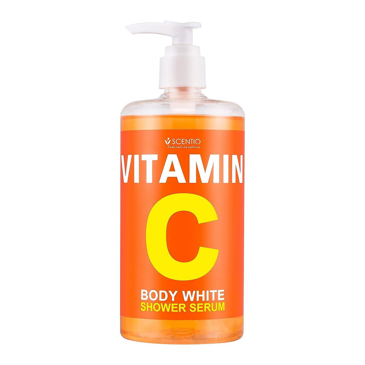 Scentio Vitamin C Body White Shower Serum (450 ml) Beautiful