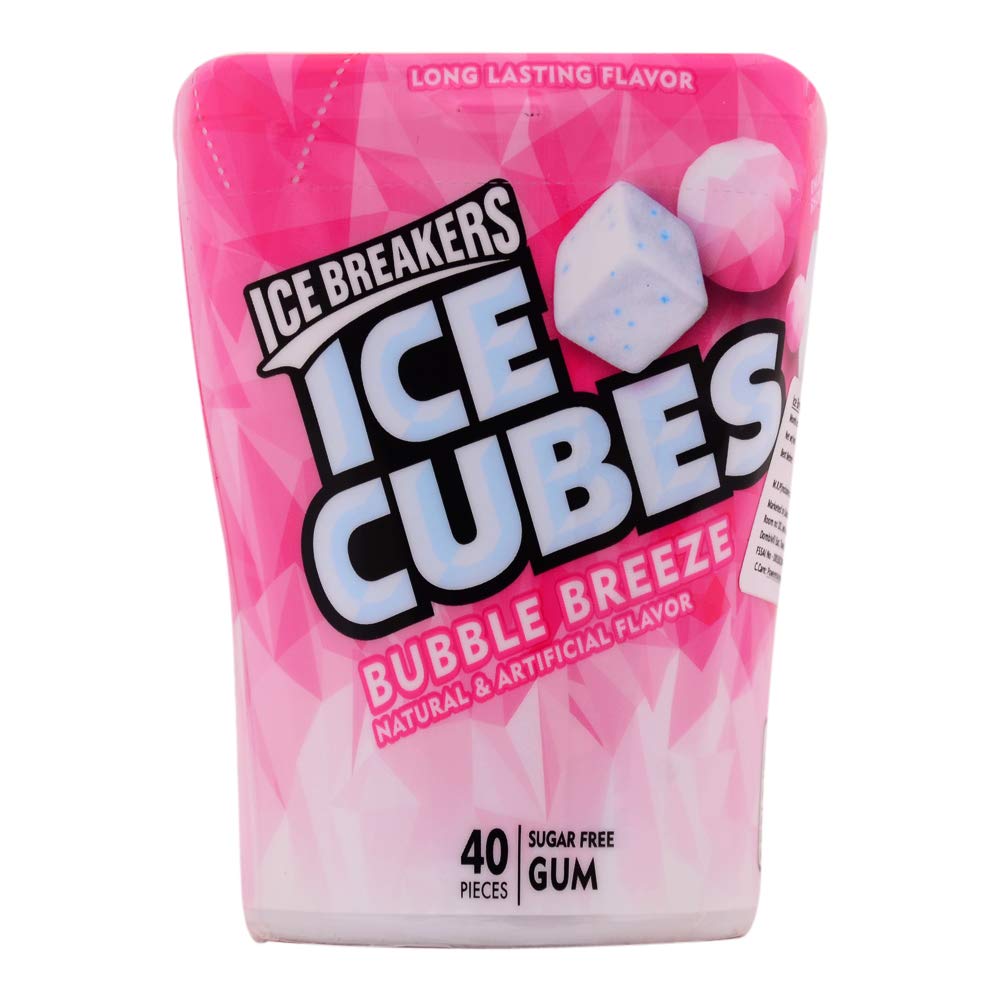 Ice Breakers Cubes Wintergreen Sugar Free Gum (40 pieces) Beautiful