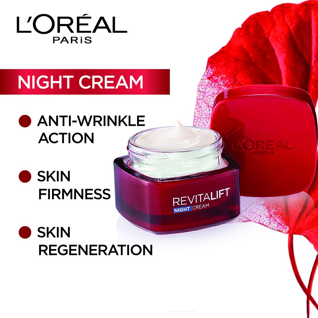 L'Oréal Paris Revitalift Night Cream (50 ml) L'Oréal Paris Makeup