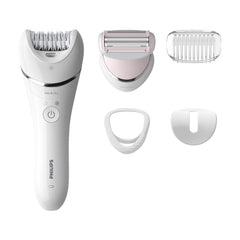 Philips Cordless Epilator– All-Rounder for Face and Body Hair Removal (White) Beautiful