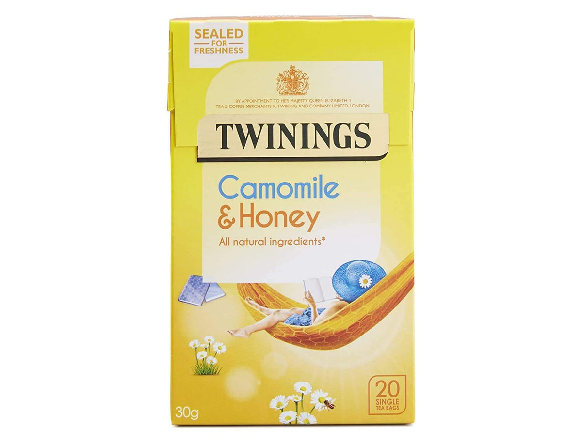 Twinings Camomile Honey & Vanilla 20 Tea Bags, (30 g) Beautiful