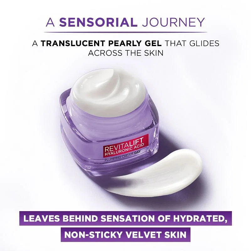 Loreal Paris Innovation Revitalift Hyaluronic Acid Plumping Cream Day (50 ml) Beautiful