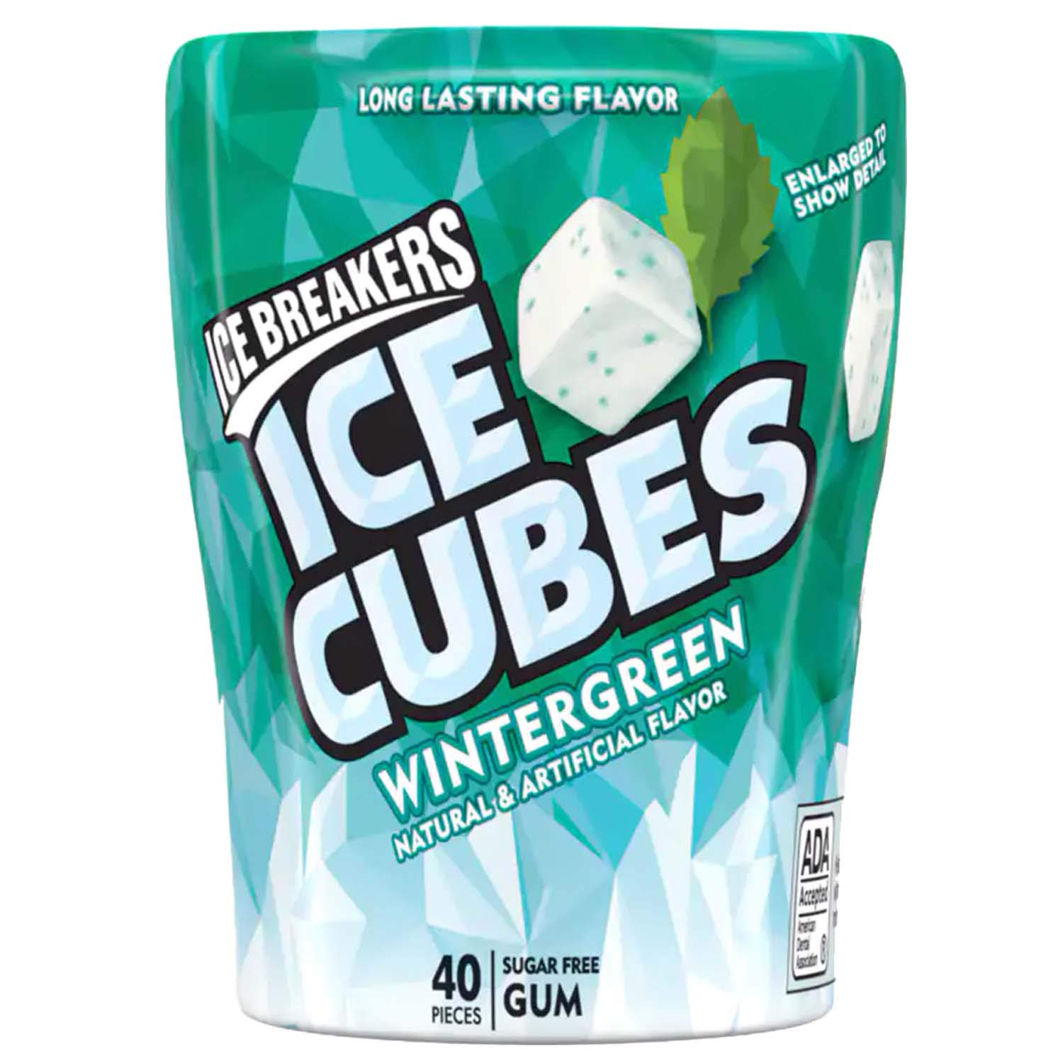 Ice BreakersIce Cubes Wintergreen Sugar Free Gum (40 pieces) Beautiful