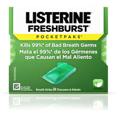 Listerine Fresh Burst Mouth Freshener  (24 Breath Strips) Beautiful