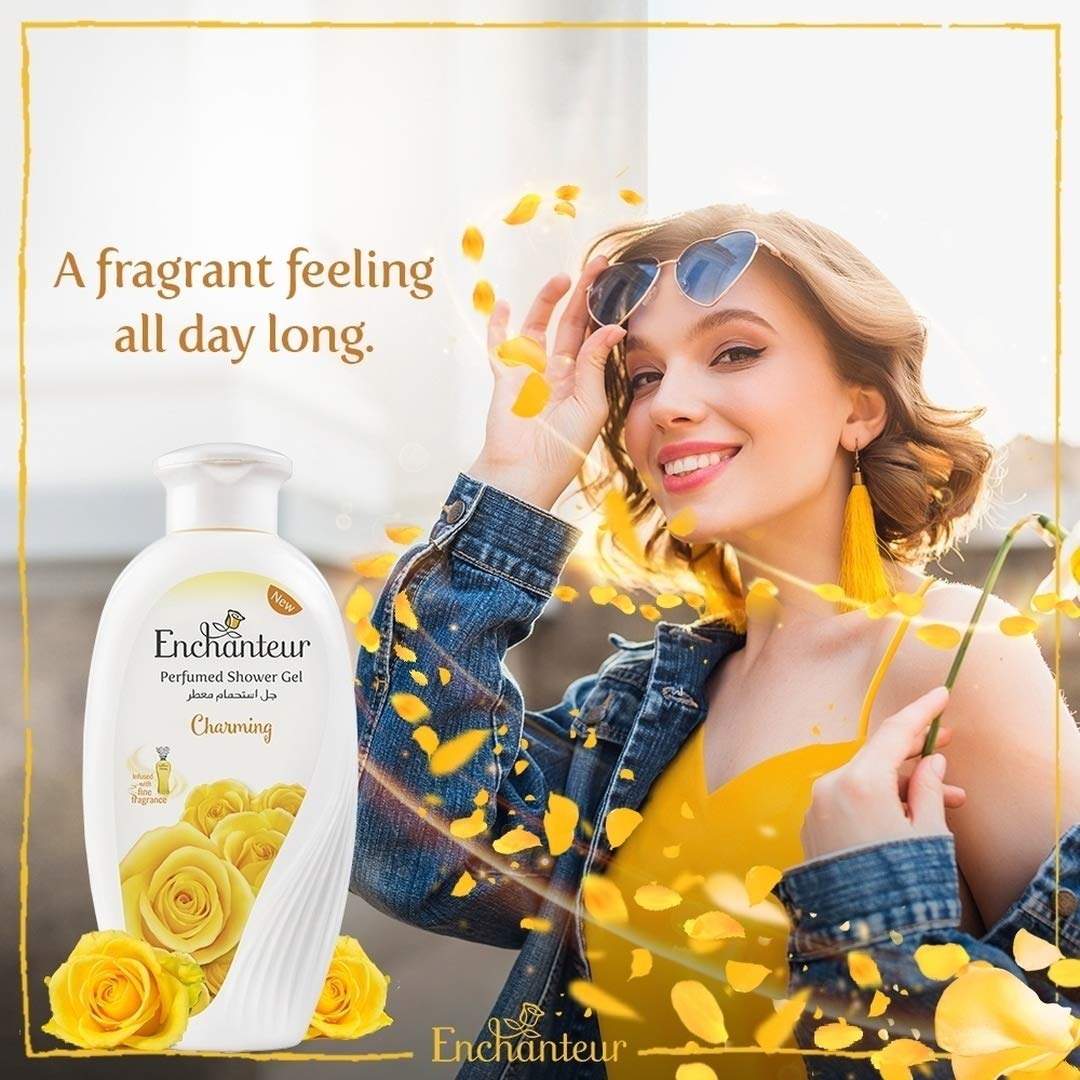 Enchanteur Charming Perfumed Shower Gel (550 ml) Beautiful
