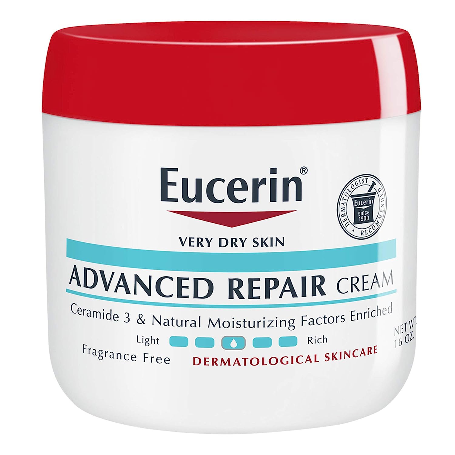 Eucerin Advanced Repair Cream For Very Dry Skin (454 g) Beautiful
