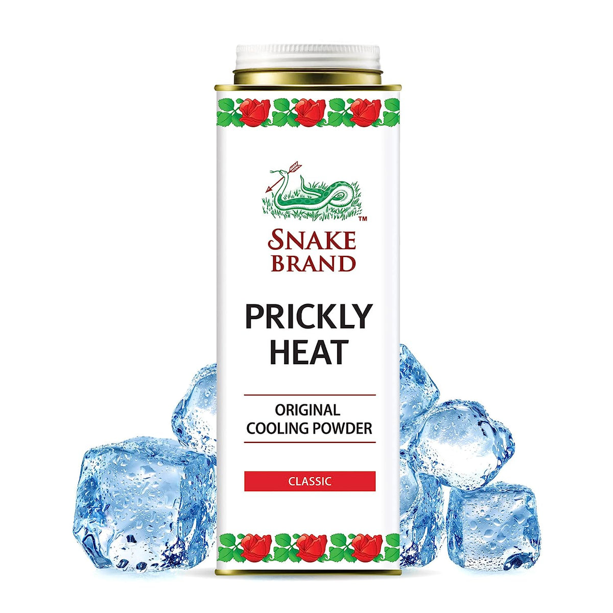 Snake Brand Prickly Heat Cooling Powder (140 g) Beautiful