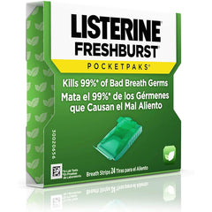 Listerine Fresh Burst Mouth Freshener  (24 Breath Strips) Beautiful