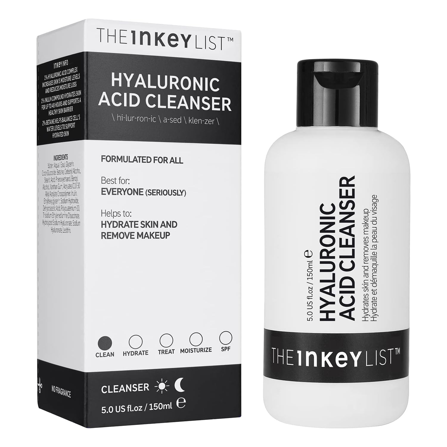The Inkey List Hyaluronic Acid Cleanser (150 ml) Beautiful