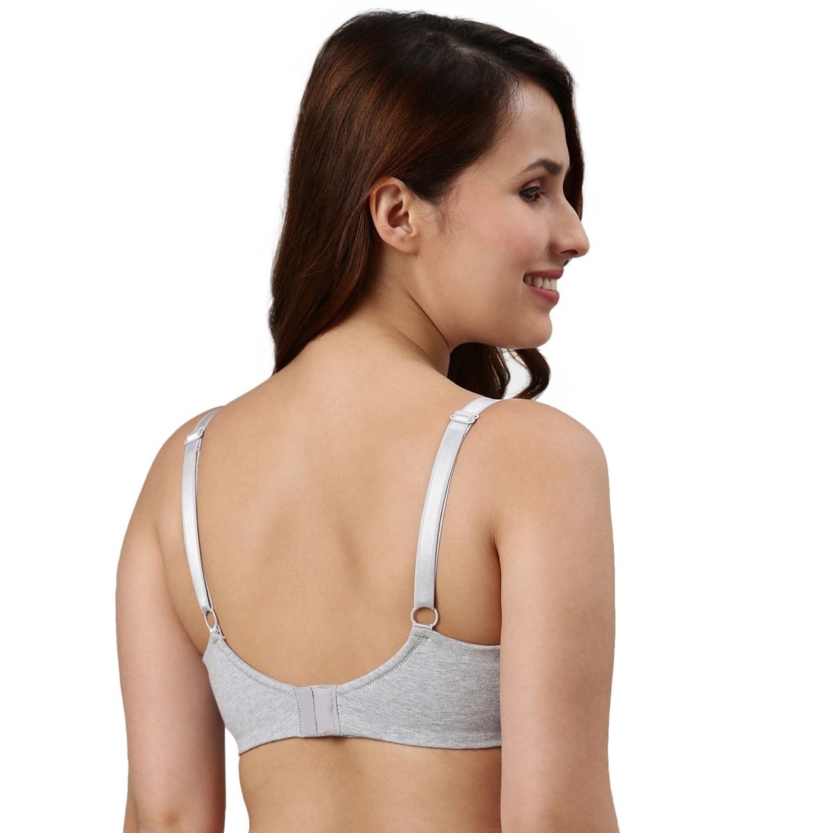 Buy Enamor A025 Long Lasting T-Shirt Bra - Non-Padded Wirefree High  Coverage - Black at