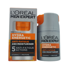 L'Oreal Paris Men Expert Hydra Energetic Daily Anti-Fatigue Moisturising Lotion (50 ml) Loreal Men Expert