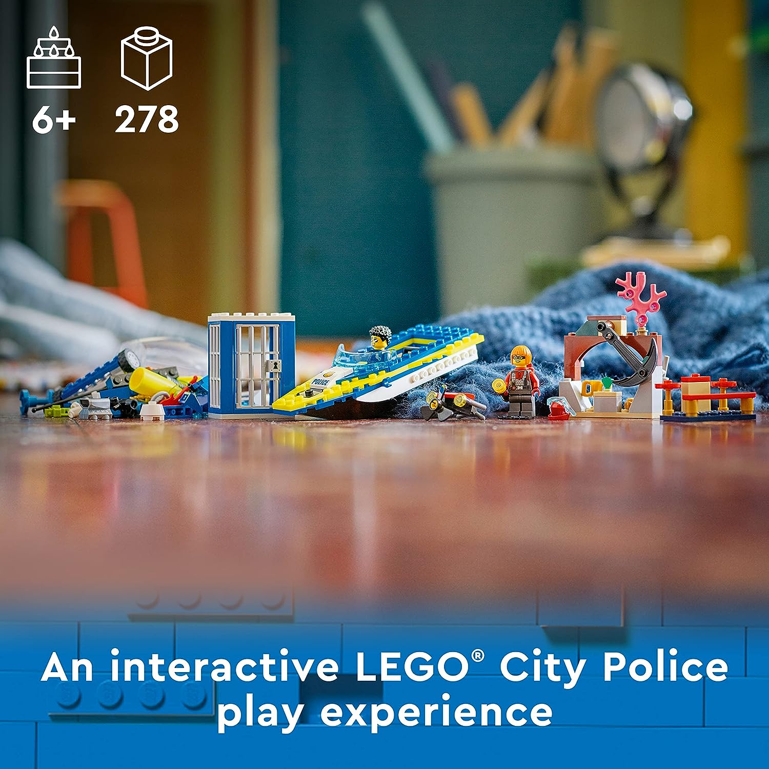 LEGO City Water Police Detective Missions 60355 Lego