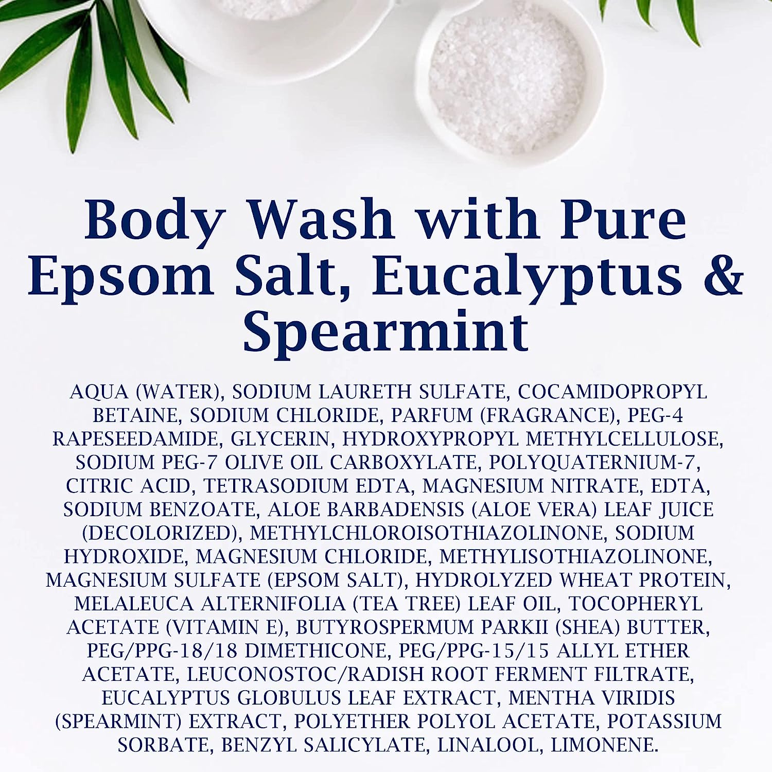 Dr. Teal's Epsom Salt Eucalyptus & Spearmint Body Wash (710ml) Dr Teal's