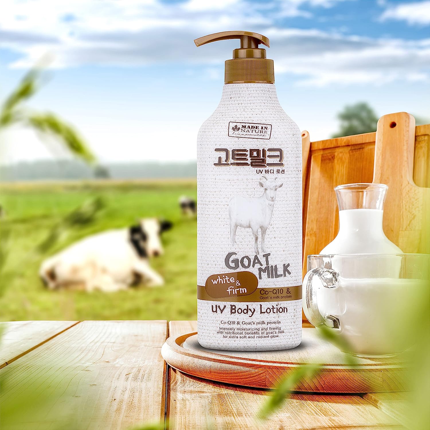 Made in Nature Goat Milk Body Lotion (450ml) Made in Nature