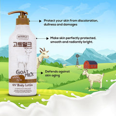 Made in Nature Goat Milk Body Lotion (450ml) Made in Nature