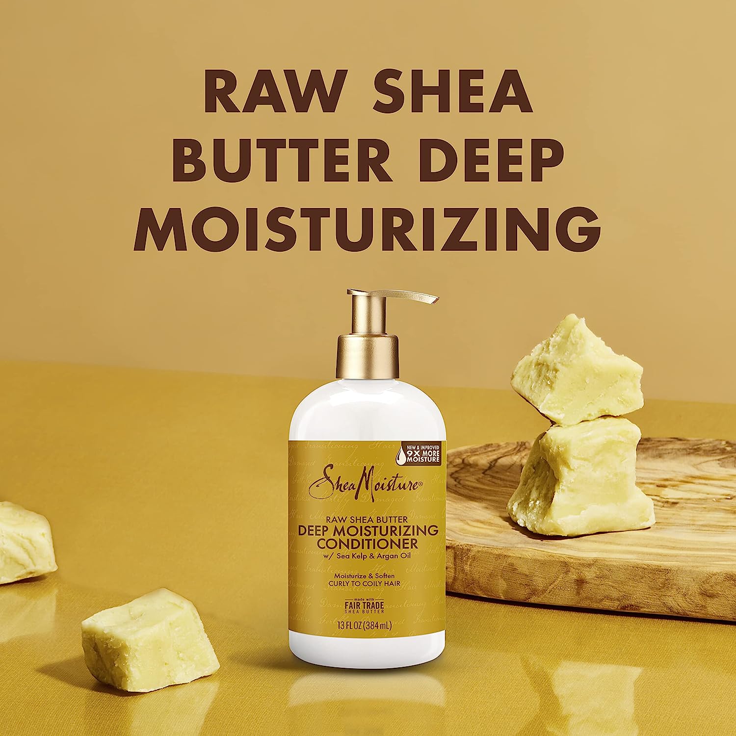 Shea Moisture Raw Shea Butter Moisture Retention Conditioner (384 ml) Beautiful