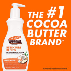 Palmer's Cocoa Butter Formula Retexture & Renew Exfoliating Body Lotion (400ml) Palmer's