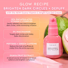 Glow Recipe Guava Vitamin C Bright-Eye Gel Cream (15ml) Beautiful