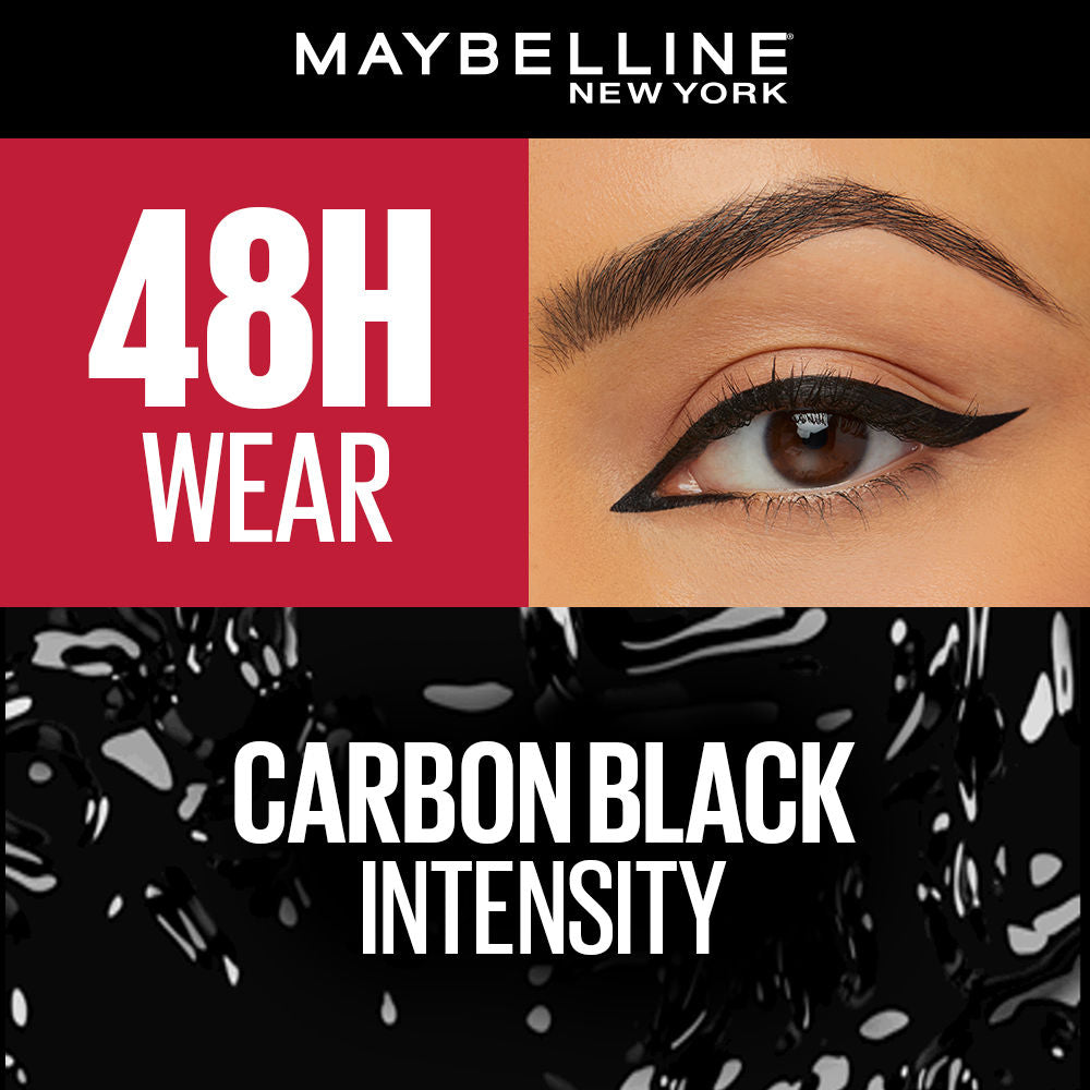 Maybelline New York Tattoo 48H Dip In Liquid Eye Liner - Black (2.1ml) Beautiful