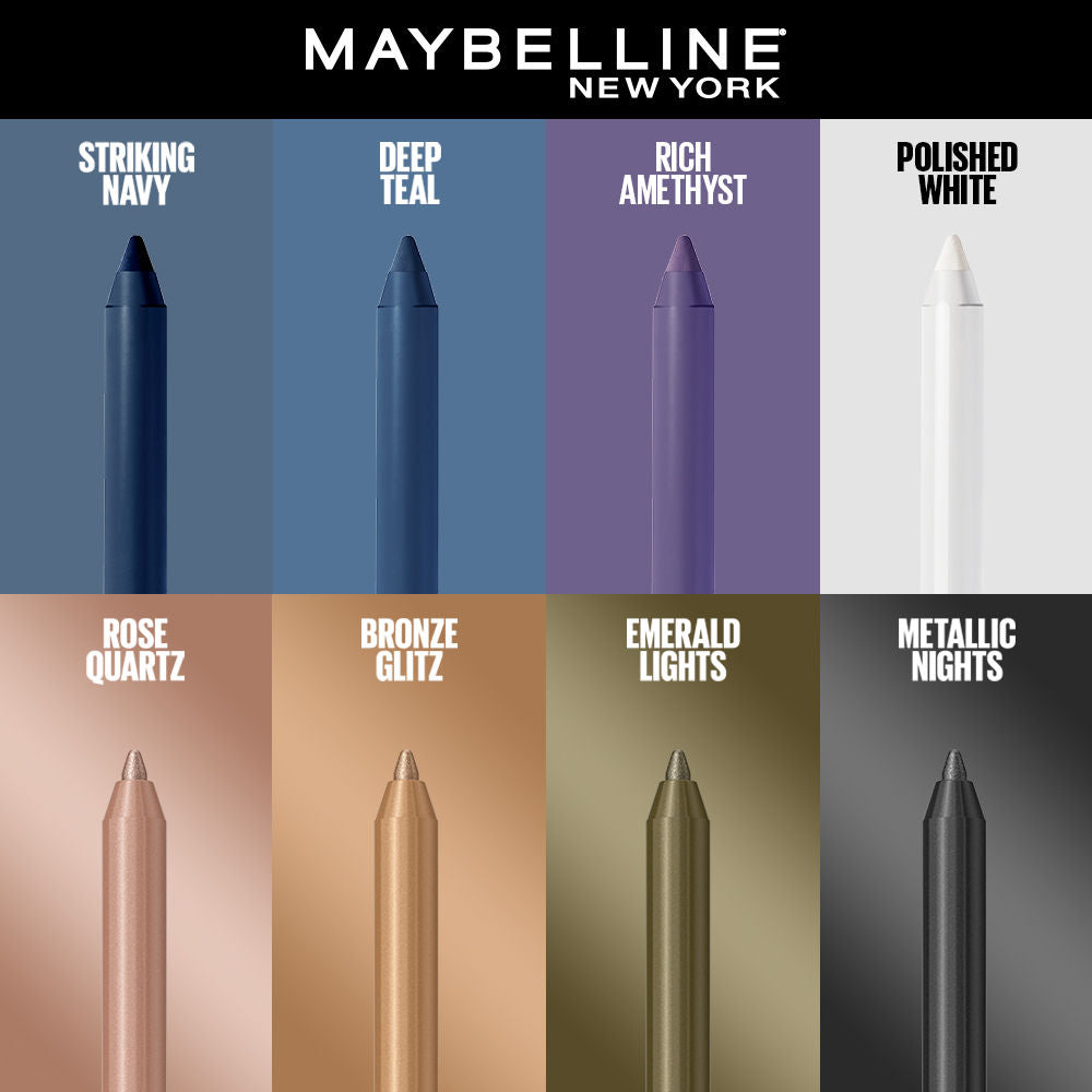 Maybelline New York Tattoo Studio  Eye Liner Gel Color Pencil Matte Finish (1.2g) Lakmé