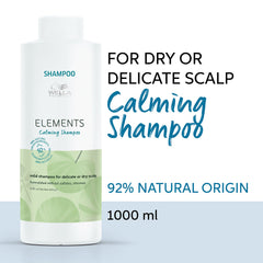 Wella Professionals Elements Calming Shampoo (1000 ml) Beautiful