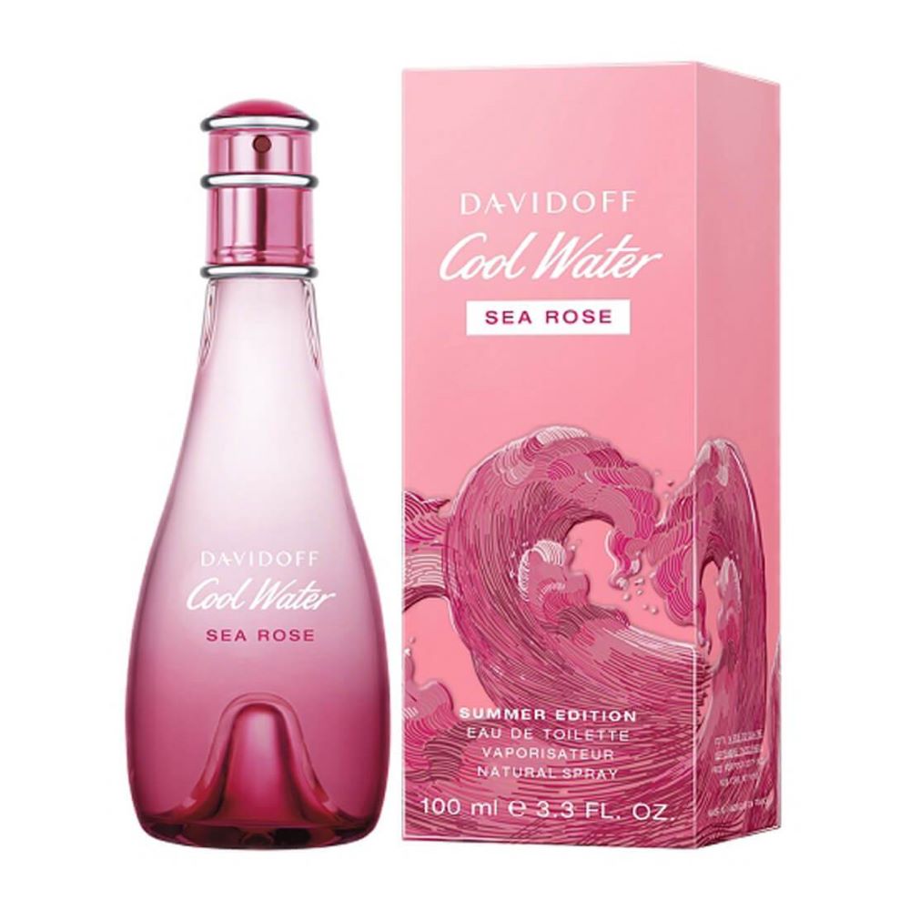 Davidoff Cool Water Sea Rose Eau De Toilette For Her (100 ml) Davidoff