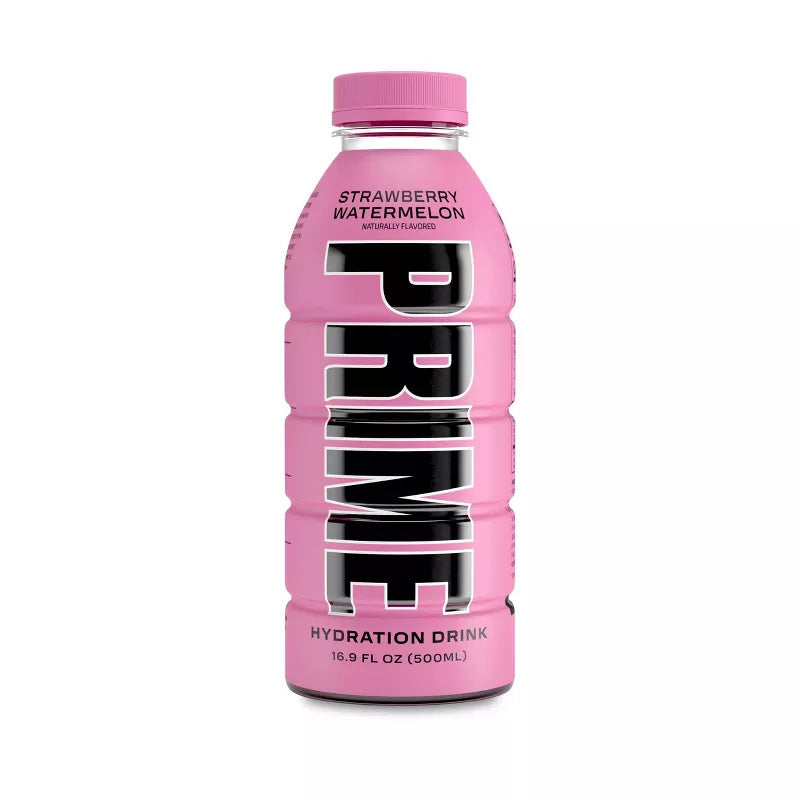 Prime Hydration Strawberry Watermelon Sports Drink (500ml) Drink Prime